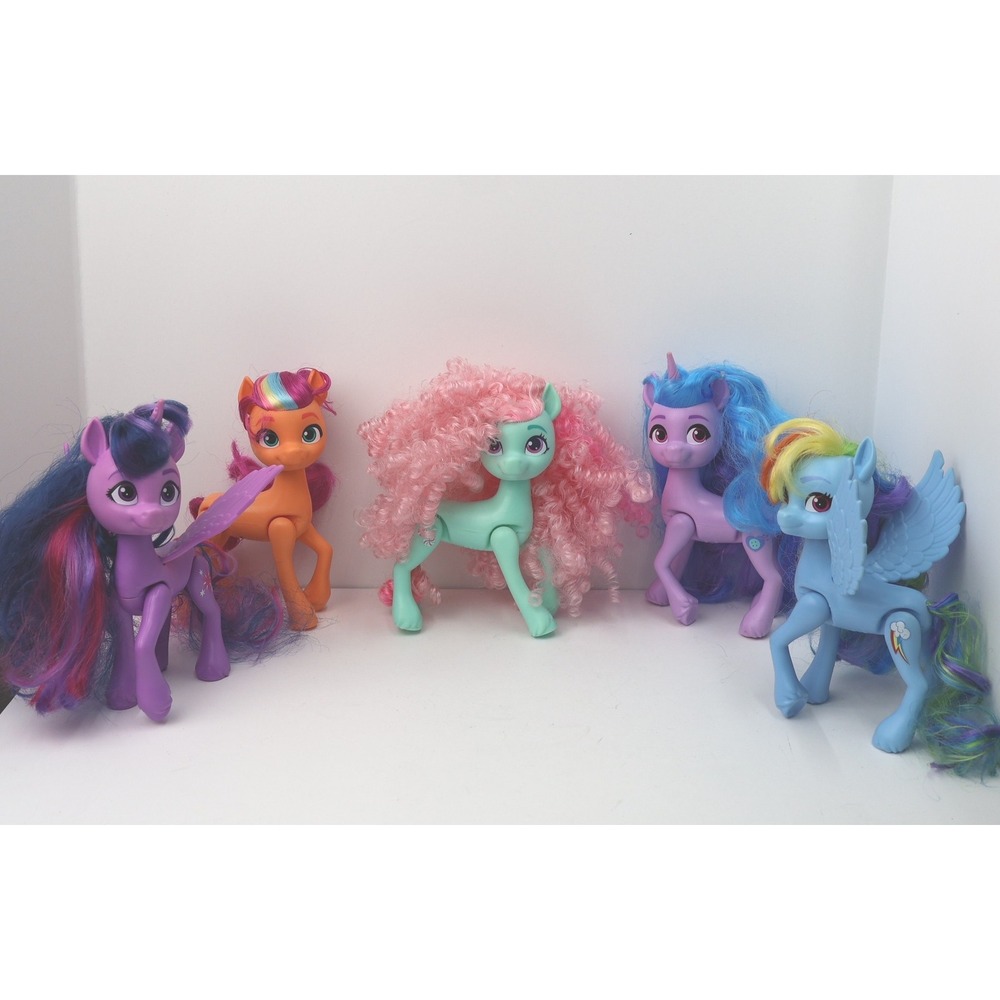 Hasbro My Little Pony G5 Figure Lot/5 Kids OS Multicolor Excellent 2023 V-3521F